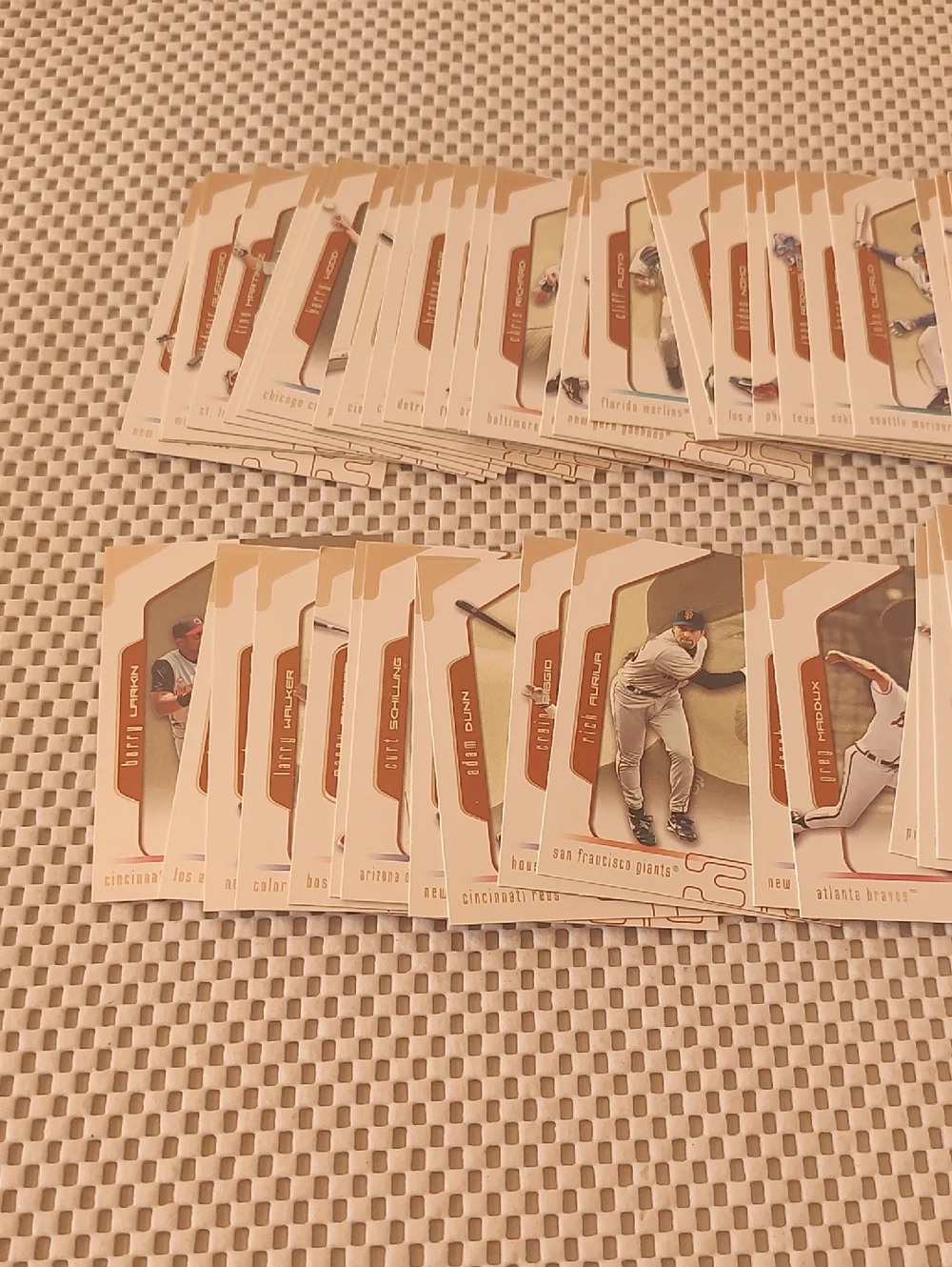 50 Baseball Trading Cards 2002 Selling as a set As shown Smoke/pet free